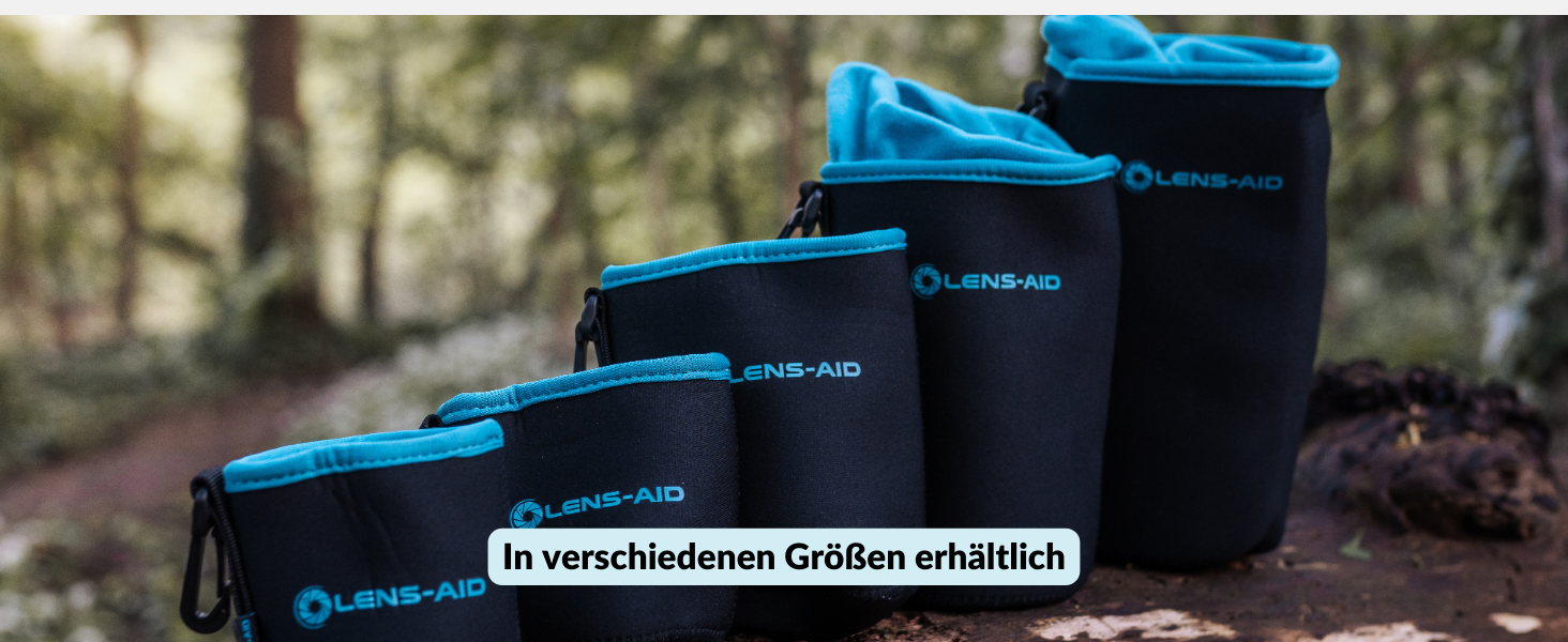 Чохол для об'єктива Lens-Aid з флісовою підкладкою (XXS) - захист для об'єктива, спалаху, монітора, аксесуарів