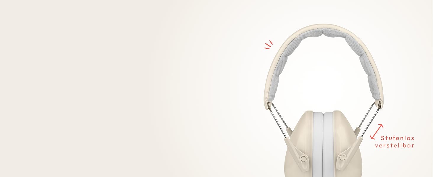 Schallwerk® Kapselgehörschutz Kiddies (Sandy Beige) - Навушники для захисту вух для дітей, Schallwerk®