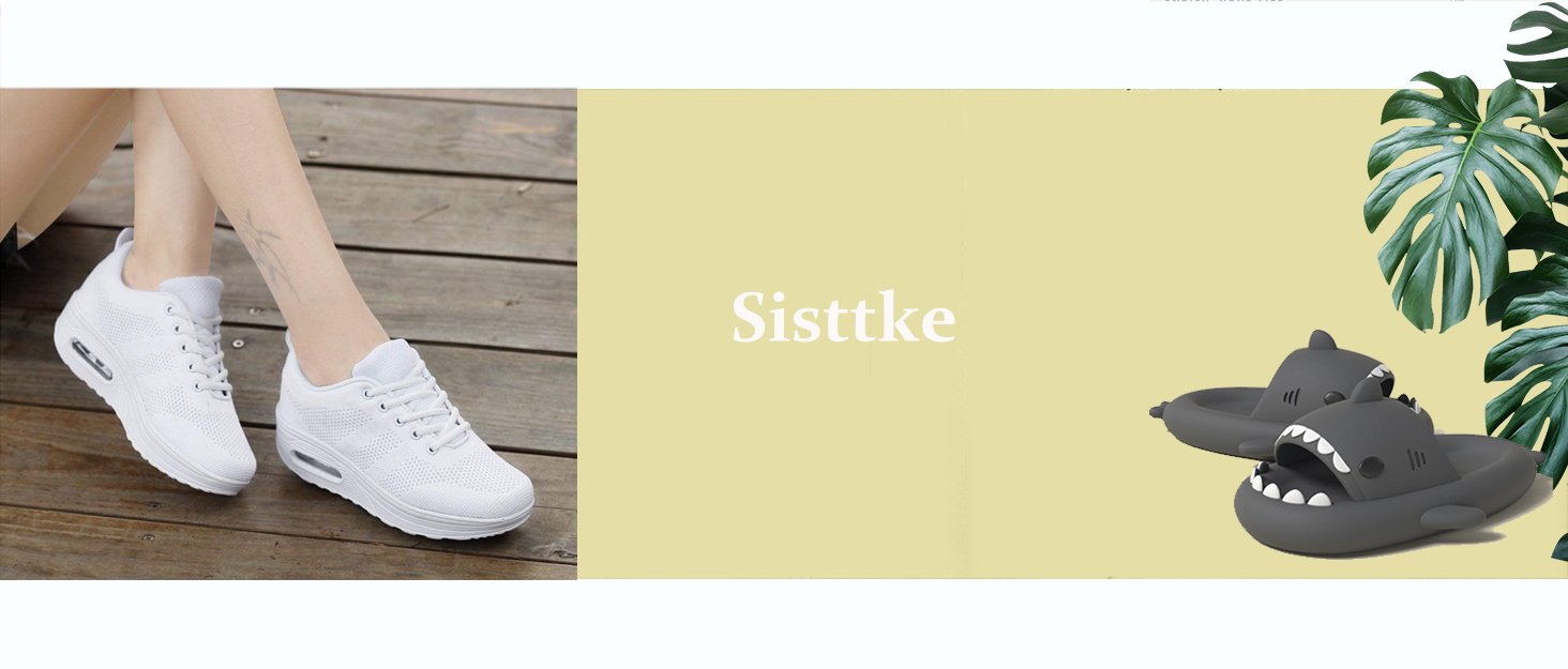 Кросівки жіночі Sisttke Outdoor з платформою, чорні, розмір 38 EU. Легкі, дихаючі, для бігу та активного відпочинку