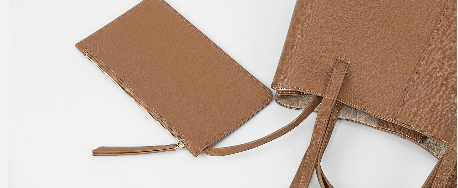 Велика жіноча сумка-шопер TIAASTAP зі штучної шкіри, елегантна сумка на плече для університету, покупок, подорожей, колір верблюжий