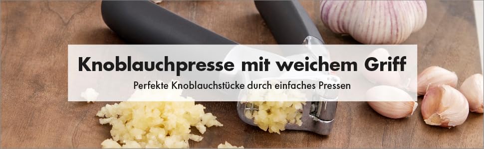 Прес для часнику та імбиру OXO Good Grips, нержавіюча сталь, для кухні, можна мити в посудомийній машині