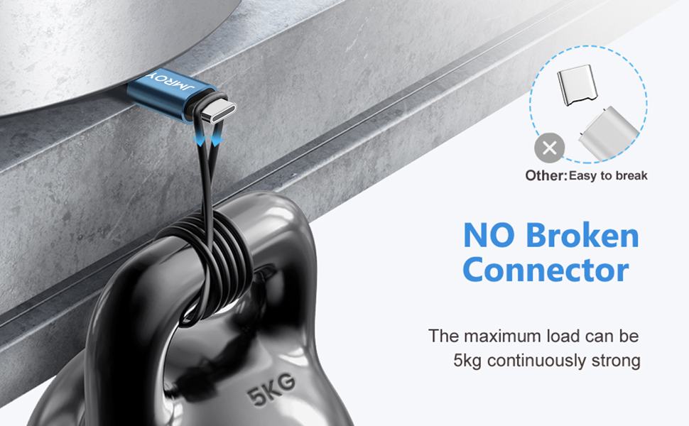 Кабель USB-C 2 шт. (1м + 2м) блакитний, 3.1A, для Samsung, Huawei та інших