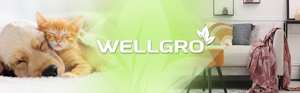 Набір із 20 роликів для чищення одягу WELLGRO, 1800 аркушів, 4 тримачі, діагональна перфорація для легкого відриву