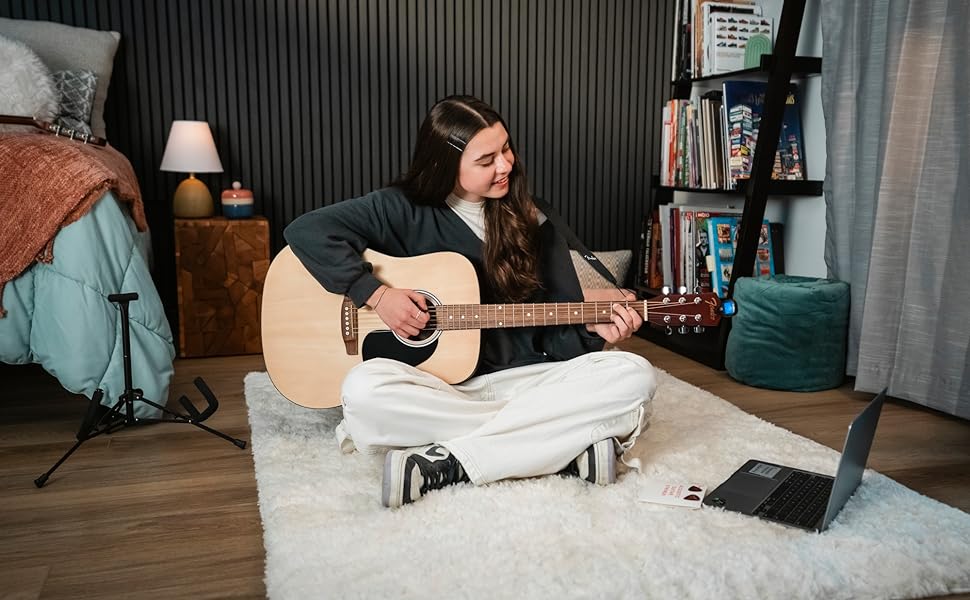 Акустична гітара Fender Alternative Series Dreadnought + аксесуари (Gigbag, підставка, ремінь)