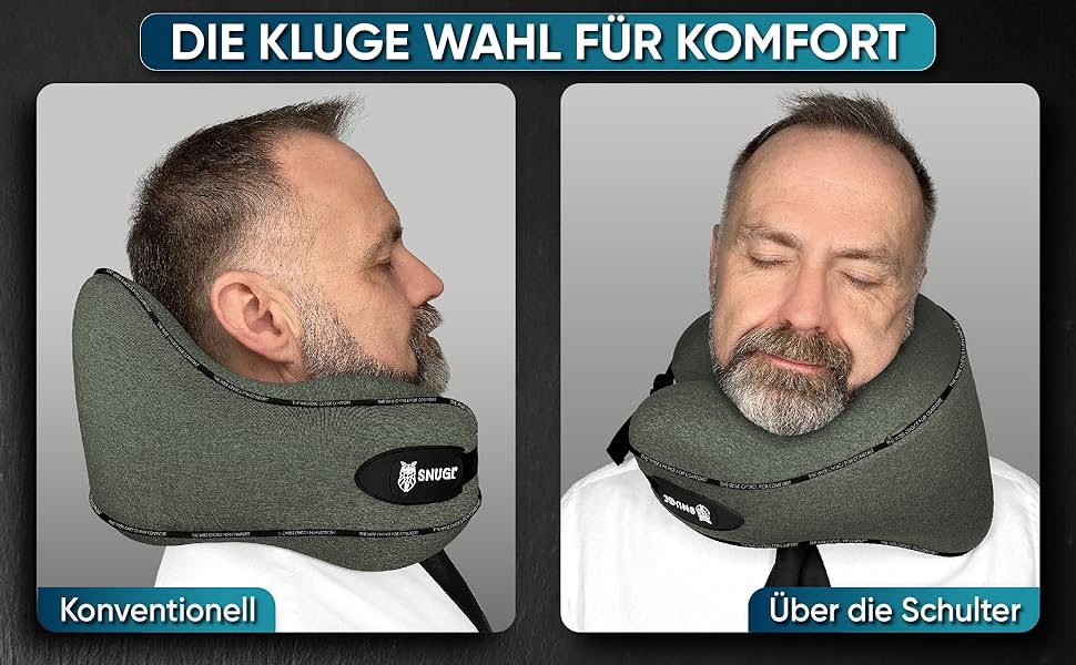 Подушка для шиї SNUGL з піною з пам'яті, миюча та регульована | М'яка подушка для шиї для подорожей на літаку, автомобілі та в дорогу | Подушка-вирязка для шиї, Neck Travel Pillow (дорослий, маленький, світло-зелений)