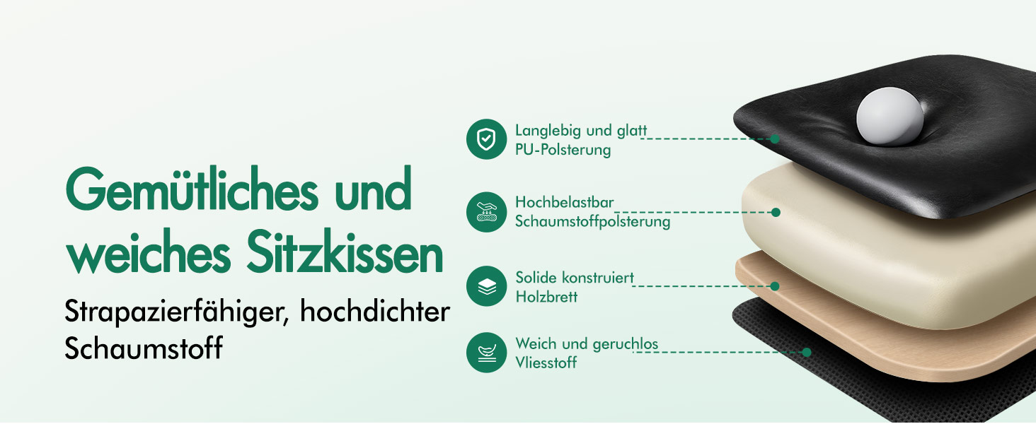 Офісне крісло ALFORDSON з регулюванням нахилу 150°, обертання 360° та підставкою для ніг. PU-шкіра, глянцевий чорний колір Palmer. Підходить для роботи та геймінгу.