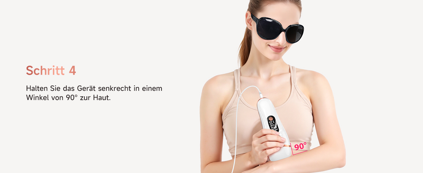 IPL пристрій для епіляції Haarlosy: 999,900 імпульсів, 3 функції, 9 рівнів, для чоловіків та жінок, безболісна епіляція тіла, обличчя, бікіні