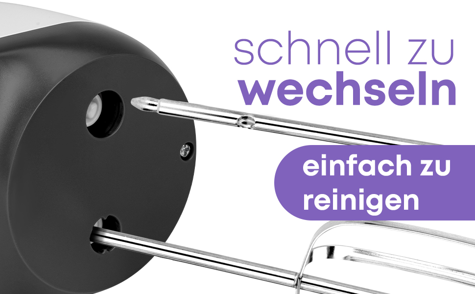 Міксер ручний Bomann HM 6054 CB | 400 Вт, 5 швидкостей, нержавіюча сталь