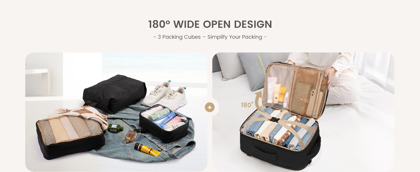 LOVEVOOK Рюкзак для ручної поклажі, 30L, чоловічий, для ноутбука 15.6