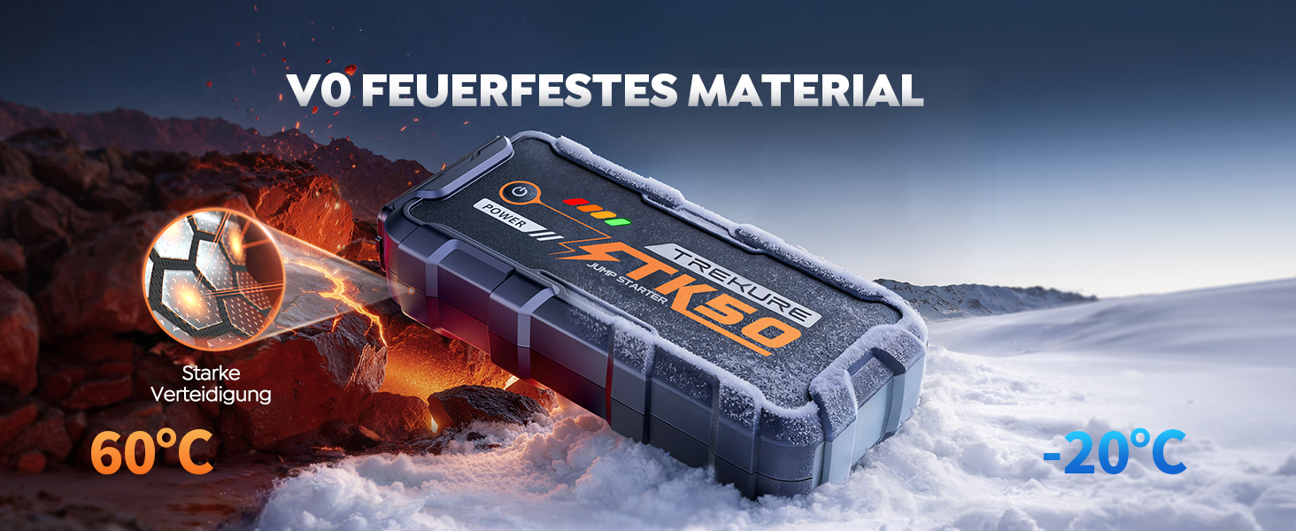 Powerbank для авто 8000A Starthilfe (бензин/дизель) 26800mAh з ліхтарем та USB