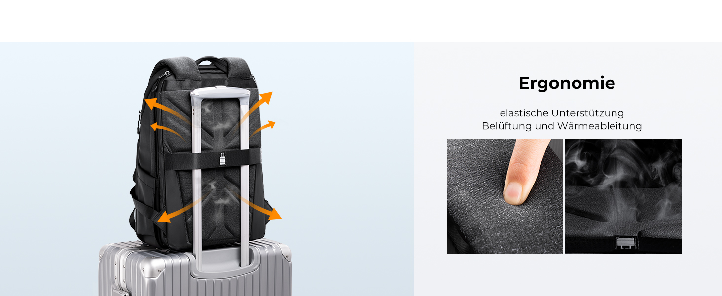 Рюкзак для камери K&F Concept: водонепроникний фоторюкзак для DSLR/зеркальних камер (20L, чорний)