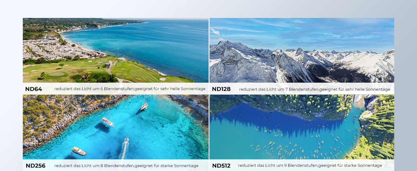 Набір фільтрів K&F Concept Mini 4 Pro: ND, CPL, UV - 6 шт. (ND2-32, ND32-512, CPL, UV) для DJI Mini 4 Pro