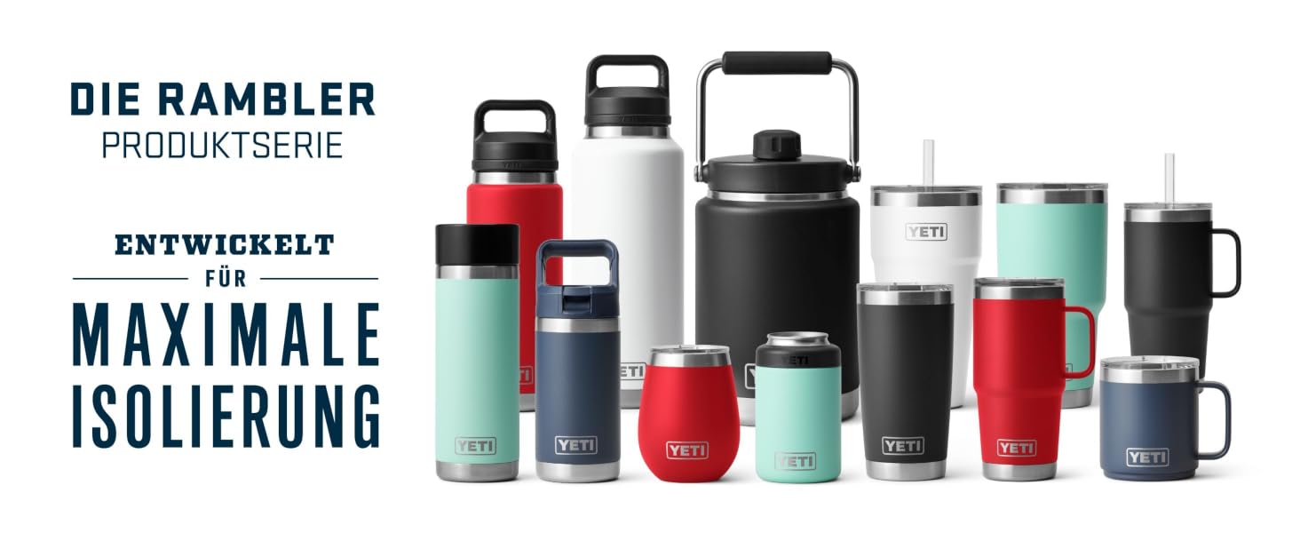 Термопляшка YETI Rambler 1л (1000 мл) з нержавіючої сталі з герметичною кришкою Chug, для гарячих та холодних напоїв, Charcoal