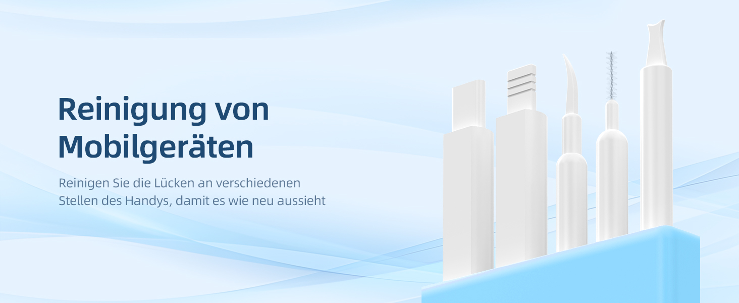 Набір для чищення клавіатури 32 в 1: для ноутбука, iPhone, AirPods та екрану. Комплект для чищення ПК з кріпленням для клавіш та очисником екрану. Ідеально для геймінгу та офісу