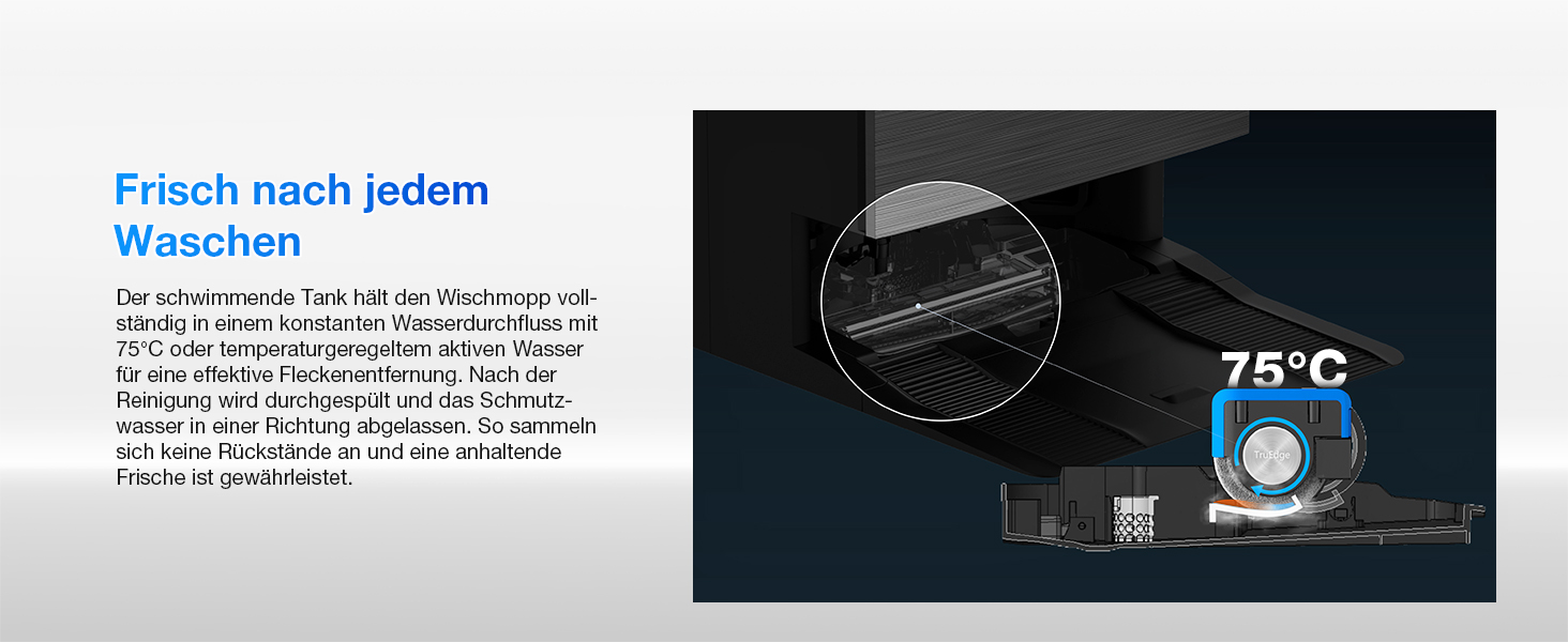 Робот-пилосос ECOVACS DEEBOT T30C Pro Omni GEN 2 з функцією миття, потужність 15400Pa, автопорожнення, гаряча сушка, час роботи 200 хв, ідеальний для шерсті тварин та килимів