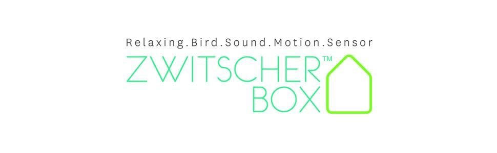 RELAXOUND ORIGINAL Zwitscherbox 'White' – сучасна звукова коробка з пташиним співом, біла – розслаблюючий пташиний спів, звуки природи, сенсор руху
