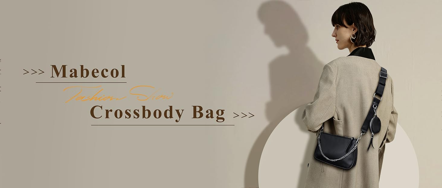 Жіноча сумка-шопер елегантна крос-боді з PU-шкіри (кава/світло-хакі) з кишенею на блискавці