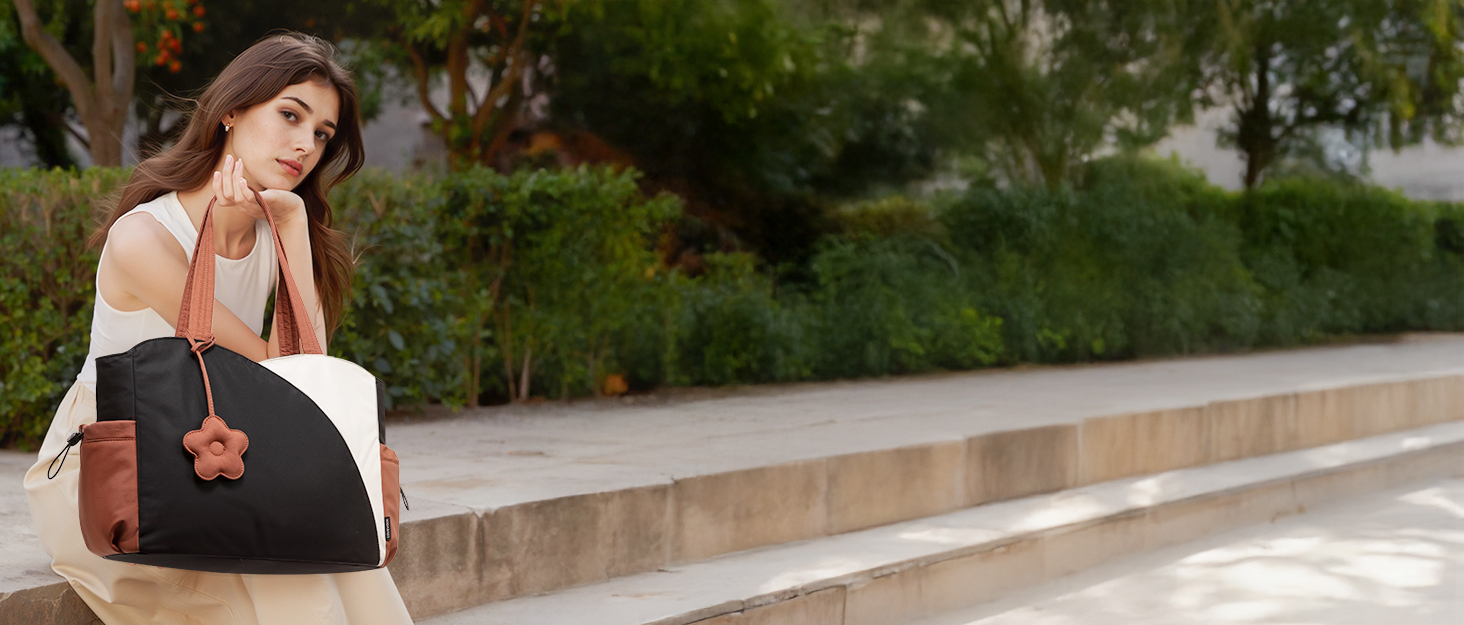 Сумка LOVEVOOK Shopper для жінок, велика сумка-тоут для ноутбука 15.6