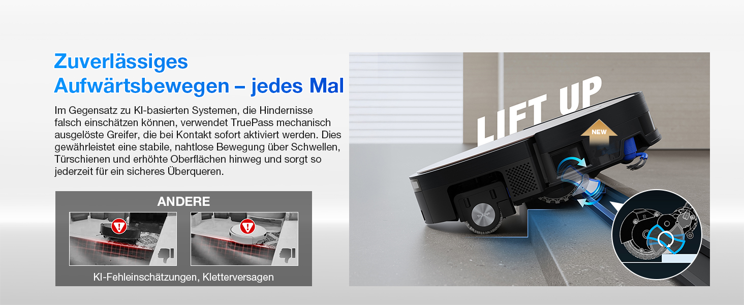 Робот-пилосос ECOVACS DEEBOT T30C Pro Omni GEN 2 з функцією миття, потужність 15400Pa, автопорожнення, гаряча сушка, час роботи 200 хв, ідеальний для шерсті тварин та килимів