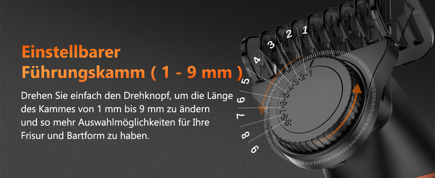 Електричний чоловічий триммер 4-в-1 для тіла, обличчя та інтимної зони (чорний)