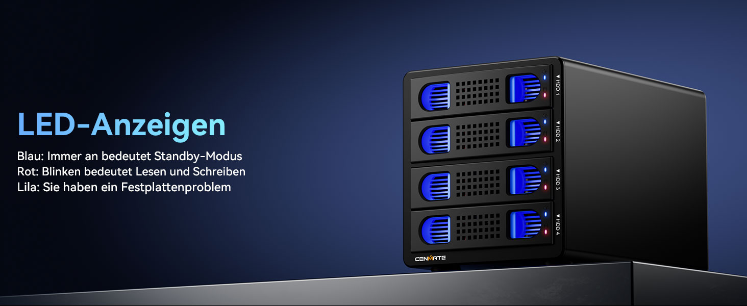 Зовнішній RAID корпус для HDD/SSD на 2 відсіки 2.5
