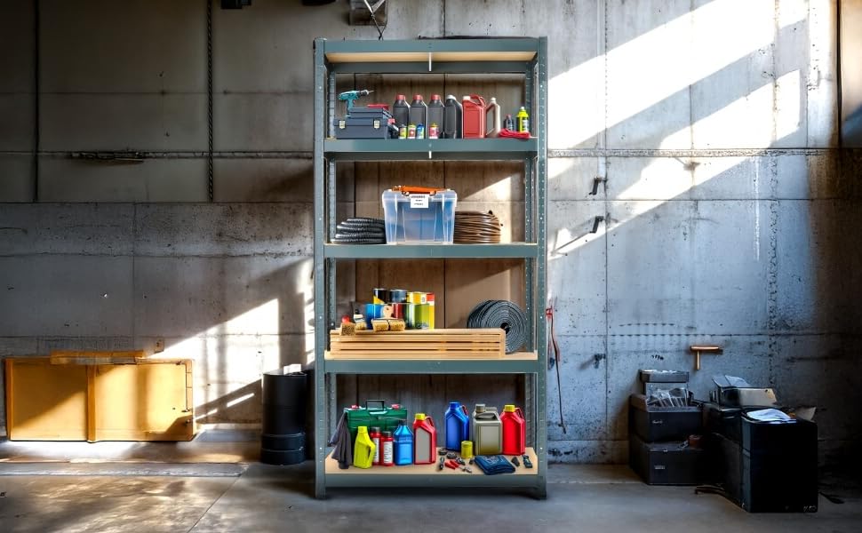Arebos Heavy-Duty 2-Tier Shelf - 180 x 90 x 40 cm - 875kg Capacity
