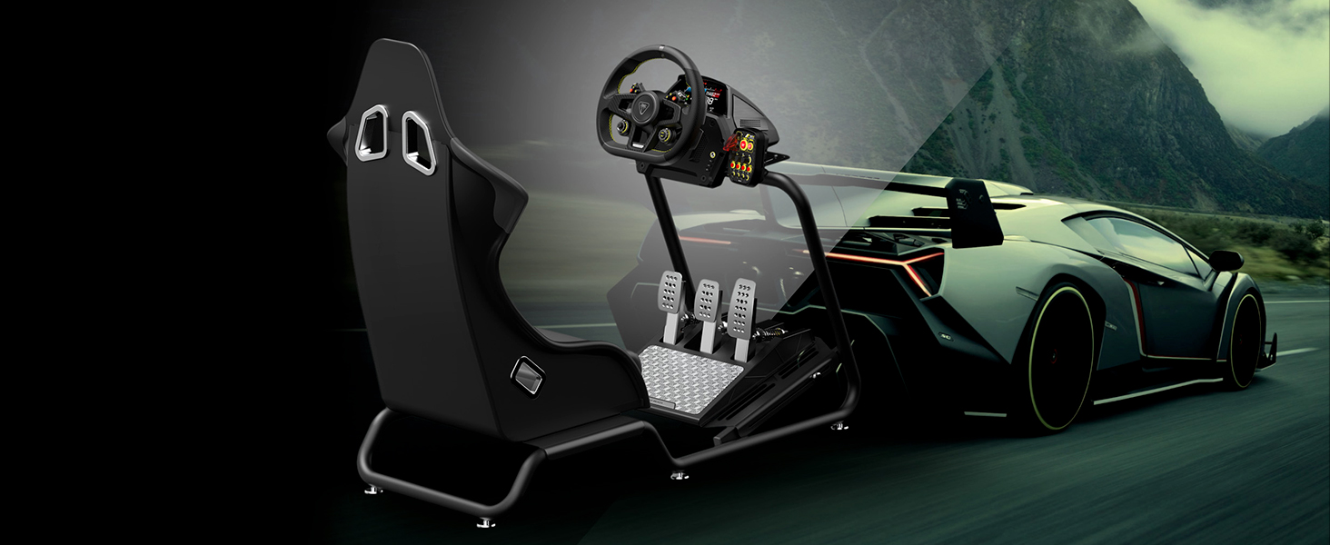 Рульове колесо та педалі Turtle Beach Velocity One з Force Feedback, магнітними перемикачами передач та датчиками Hall-ефекту для Xbox Series X|S, Xbox One, Windows 10 & 11 [Офіційно ліцензовано для Xbox]