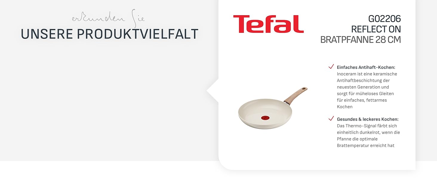 Набір посуду Tefal Cera Bright On 7 предметів: сковороди 20/24/28 см, каструля 16 см, каструля 24 см + кришки. Керамічне антипригарне покриття, алюмінієвий корпус (перероблений), індикатор нагріву Thermo Signal, для всіх типів плит, Бежево-сріблястий