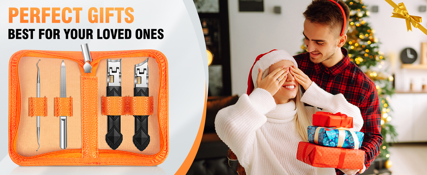 Манікюрний кусачок для товстих нігтів, 4 шт. срібного кольору