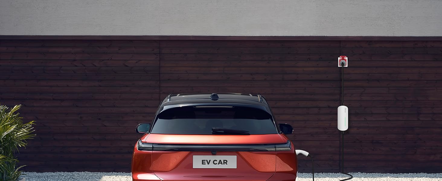 Кабель для зарядки електромобіля Type 2 11kW 6м CEE 6-16A 400V для всіх електро- та плагін-гібридних авто, білий