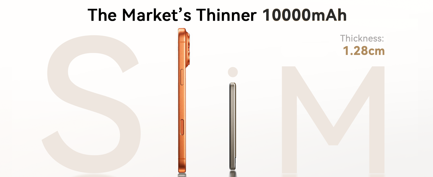 Power Bank Kuulaa Ultra Slim Magsafe 10000mAh 20W: Швидка зарядка, бездротовий акумулятор для iPhone