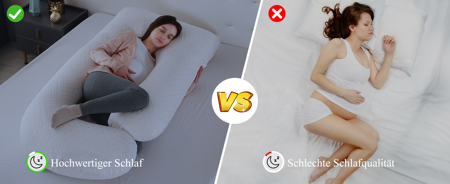 Подушка для вагітних GKXLH – підтримка спини, живота та стегон, J-подібна форма, знімний охолоджуючий чохол, сірий колір