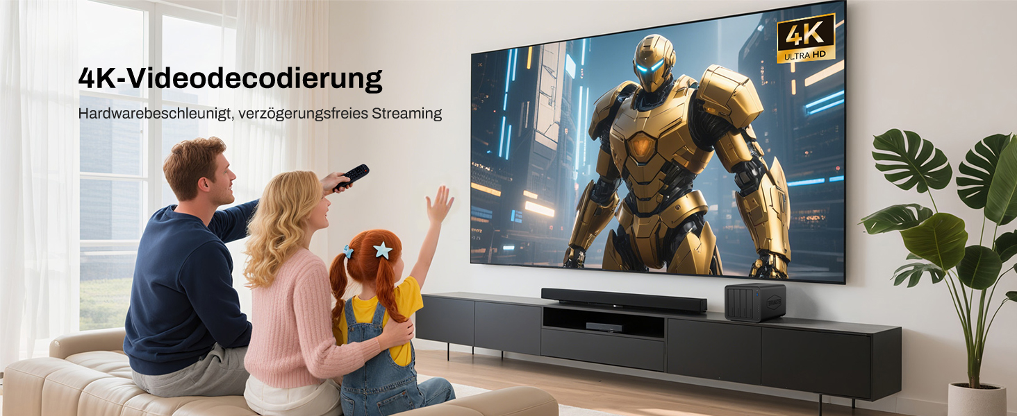 TERRAMASTER F2-425: 2-Bay NAS з Intel x86 Quad-Core CPU, 4 GB RAM, 2.5 GbE LAN – Мережевий сховище для дому (без жорсткого диска)