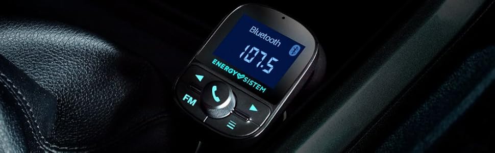 FM-трансмітер для авто Energy Sistem PRO з Bluetooth, USB, microSD, MP3, дисплеєм та гучним зв'язком