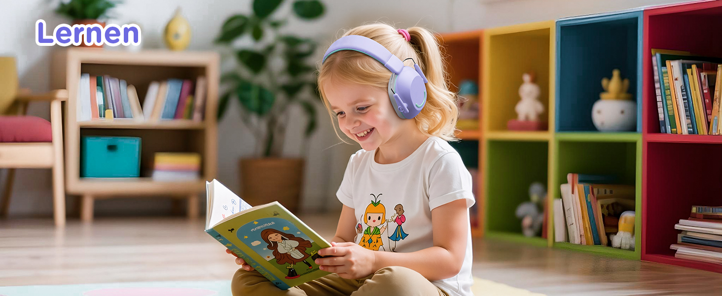 Навушники шумозаглушення для дітей Link Dream, SNR 30dB, 3-16 років, блакитний/фіолетовий (1 шт.)