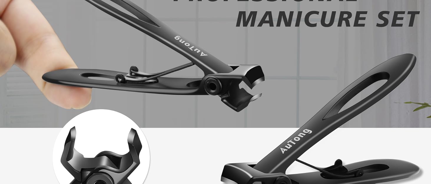 Професійний набір для стрижки нігтів для сім'ї, великий, кольоровий (радуга)