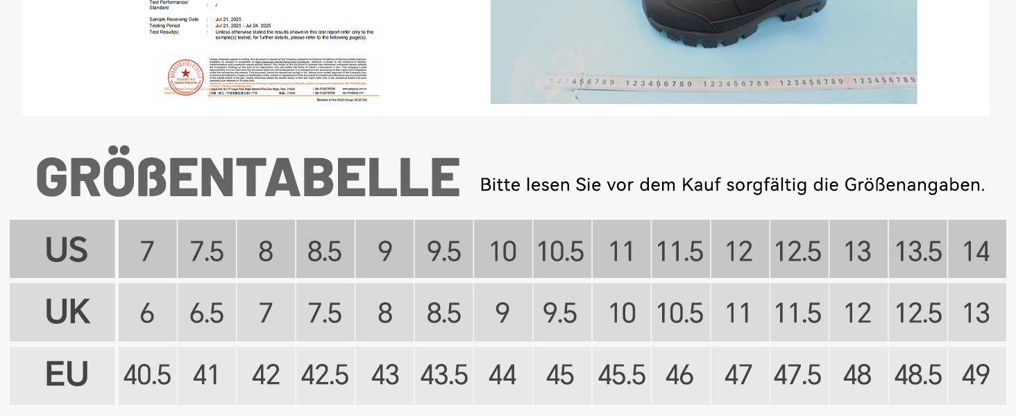 Зимові робочі черевики ANGRYRAM для чоловіків та жінок. Теплі, з металевим підноском, неслизькі, чорні. Розмір 44 EU