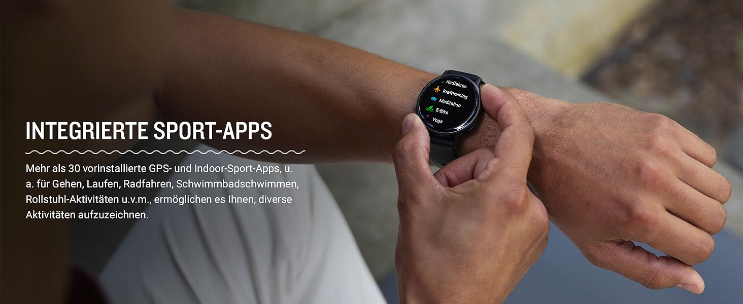 Розумний годинник Garmin Vivoactive 5 42mm з GPS, AMOLED дисплеєм 1.2', до 11 днів роботи, фітнес-функціями та Garmin Pay (колір: Orchidee)