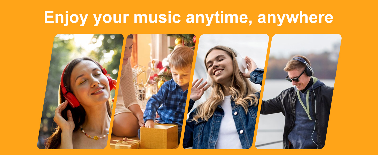 MP3-плеєр SWOFY 128GB з Bluetooth 5.3, 1.8