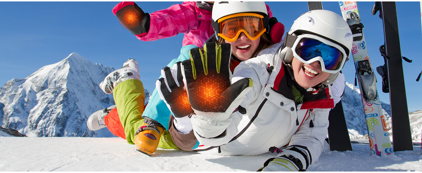 Електричні грілки для рук Gaiatop (2 шт.), магнітні, 3 режими нагріву, портативні, для активного відпочинку та подарунків