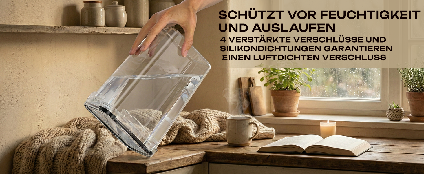 Набір контейнерів для зберігання продуктів з кришкою, 24 шт. BPA-free, великі кухонні контейнери, органайзер для борошна, цукру, круп, з ручкою та етикетками