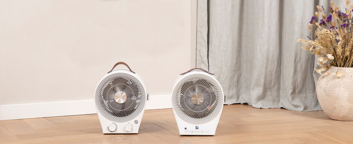 Tristar KA-5140 2-в-1: Електричний обігрівач та вентилятор - 4 режими, 2000 Вт, білий