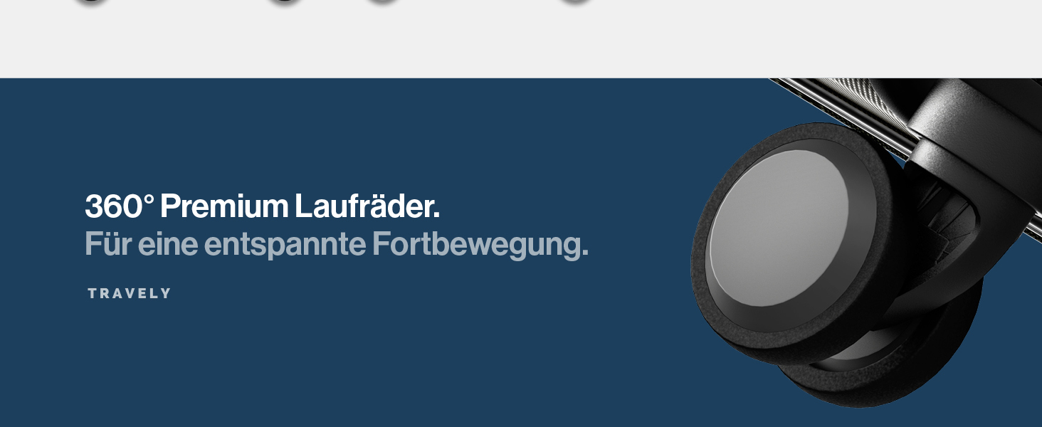 Чемодан ручної поклажі Travely Premium 55x40x20 см - 36 л, з TSA замком, синій. Підходить для Ryanair, Lufthansa, Eurowings