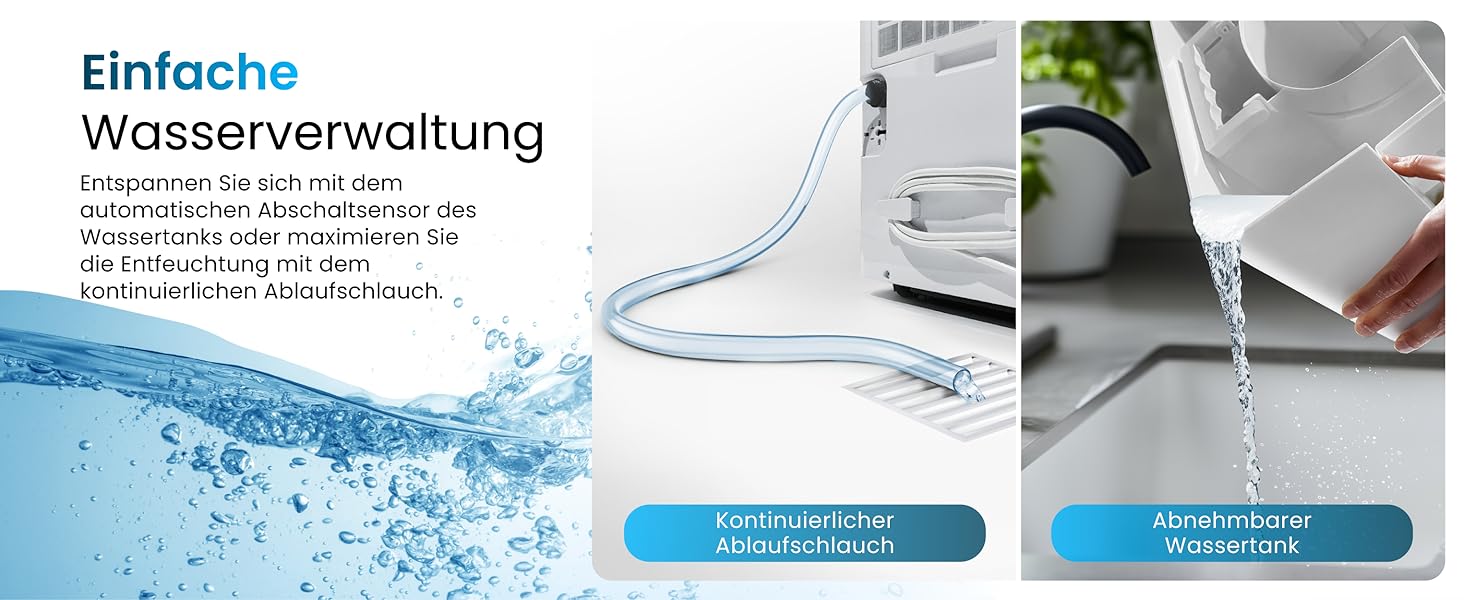 Про Breeze Зволожувач повітря 30л/24г - електричний з Wi-Fi та додатком - датчик вологості, 4л бак, таймер, шланг - від вологи та плісняви