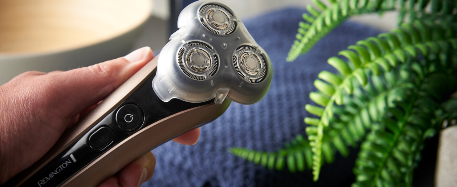 Електричний голчастий верстат Remington X5 (XR1755) з гібридною системою SynX: для чоловіків, гоління мокрою та сухою, з тримером, бронзовий