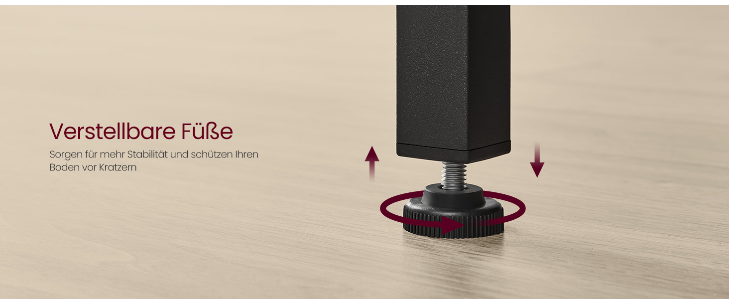VASAGLE 4-Tier Regal mit offener Ablage