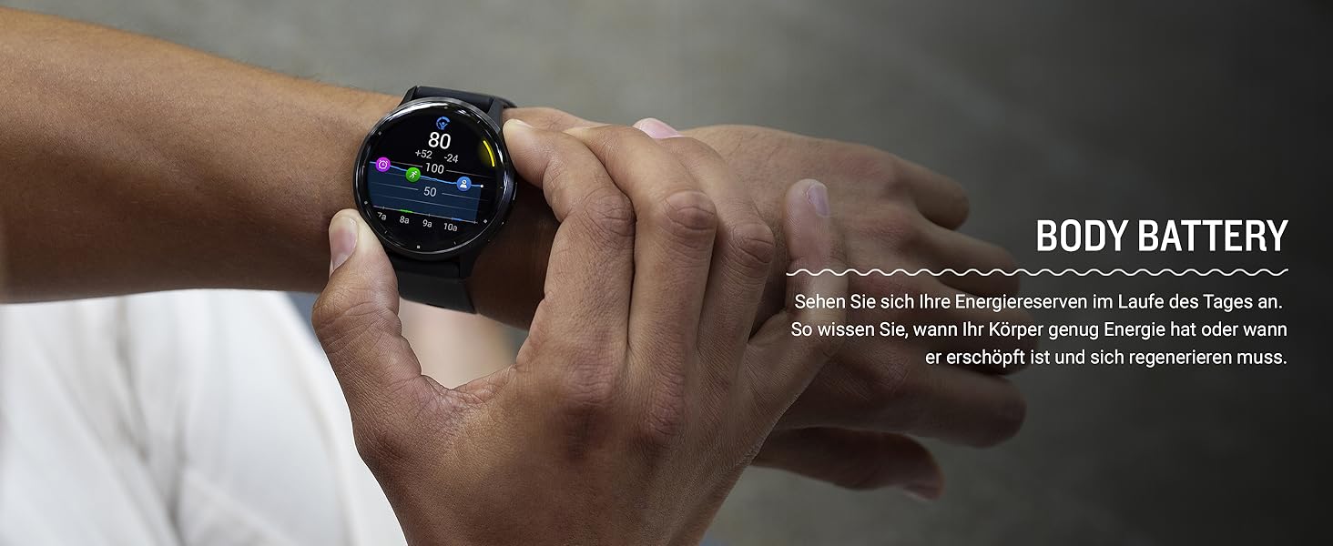 Розумний годинник Garmin Venu 3S 41mm – фітнес-трекер з AMOLED-дисплеєм, до 10 днів роботи від акумулятора, 30+ спортивних функцій, Bluetooth, Garmin Pay, режим для інвалідних візків, 41mm, French Gray/Softgold