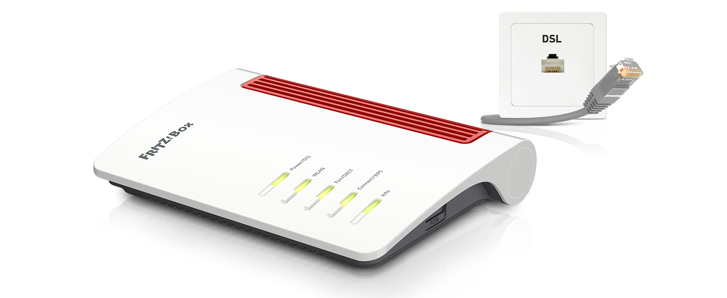 Роутер AVM FRITZ!Box 7530 AC+N (DSL/VDSL) з Mesh, DECT, Media Server, підтримка VDSL Supervectoring 35b