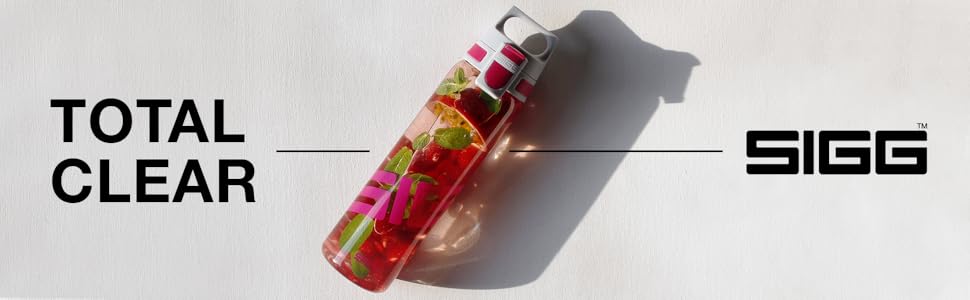 Пляшка для води SIGG Tritan 0,5 л Total Clear ONE MyPlanet Aqua, синя, для газованих напоїв, спортивна, BPA-free, стійка до подряпин, не протікає, підходить для посудомийки