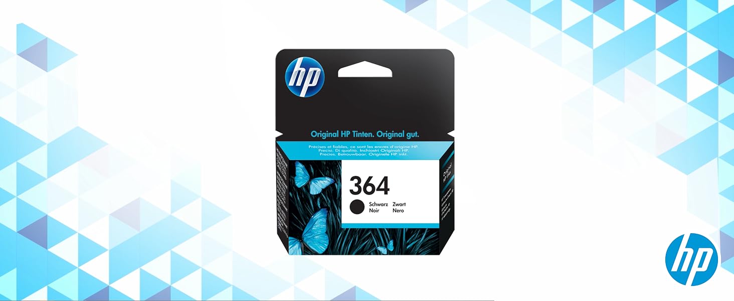 Оригінальний чорний картридж HP 364 Standard для струменевого принтера